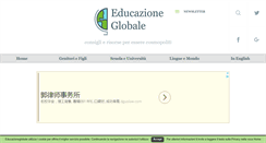 Desktop Screenshot of educazioneglobale.com